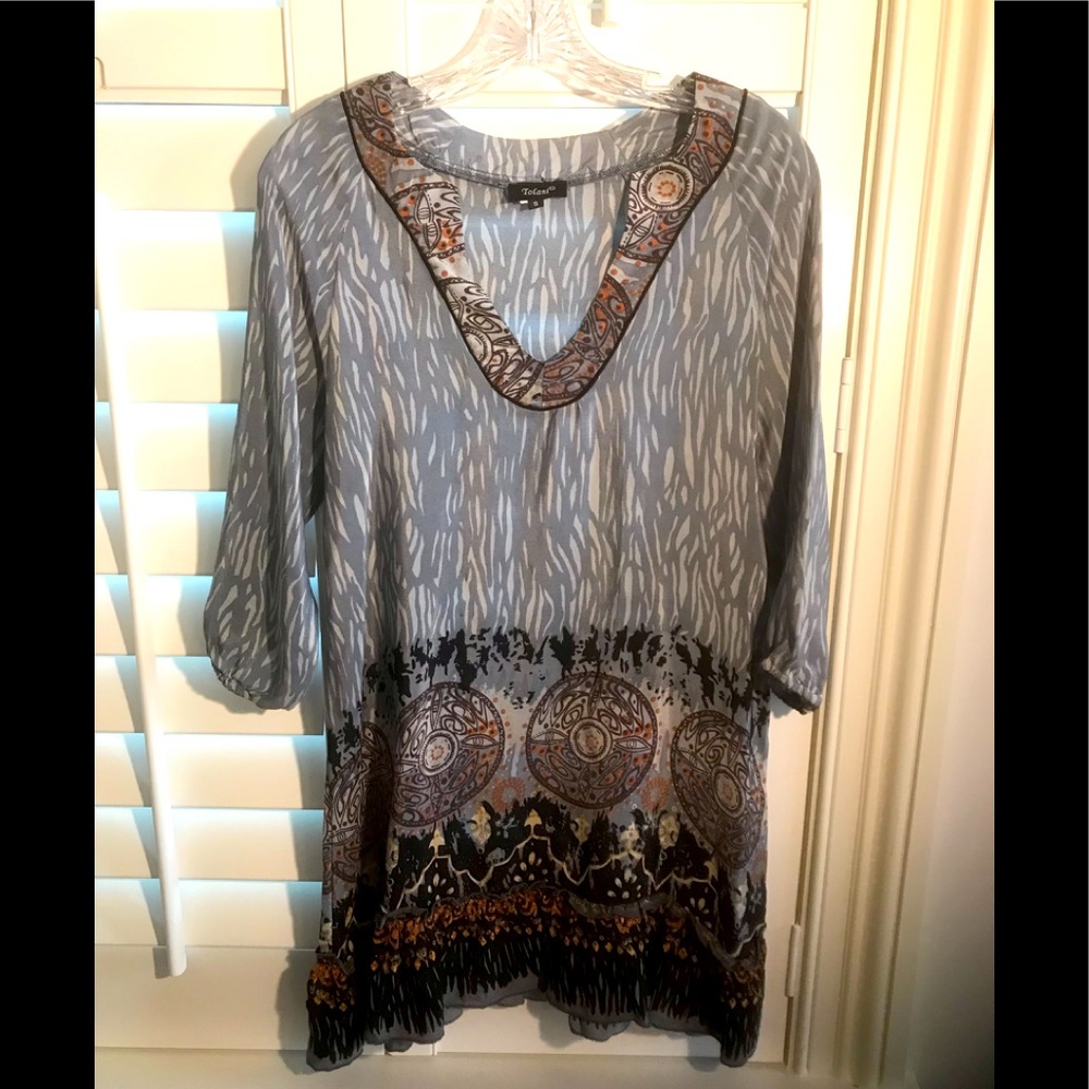 Tolani Silk Tunic